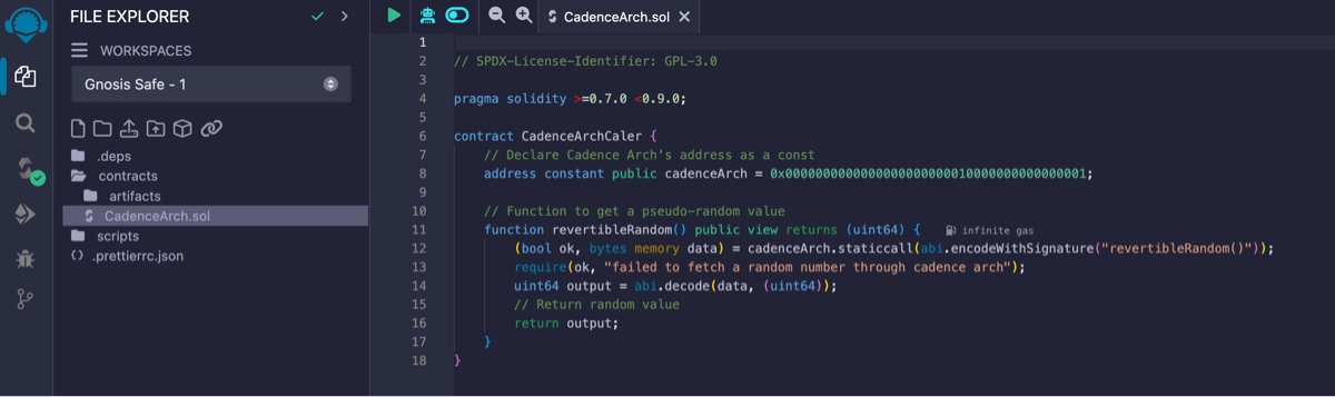 Creating file in Remix